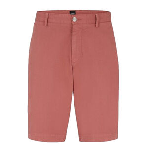 Hugo Boss Slim Fit Slice Shorts Open Pink Stretch Cotton Gaberdine Men's Size 38